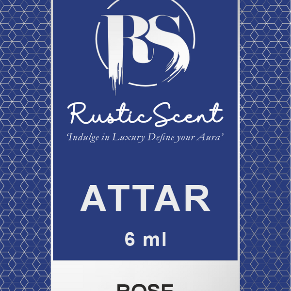 Rustic Rose Attar – Soft Fresh Floral Perfume Oil for Men & Women