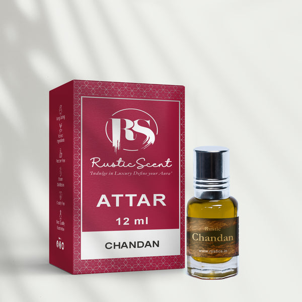 Rustic Chandan Attar – Premium Sandalwood Fragrance
